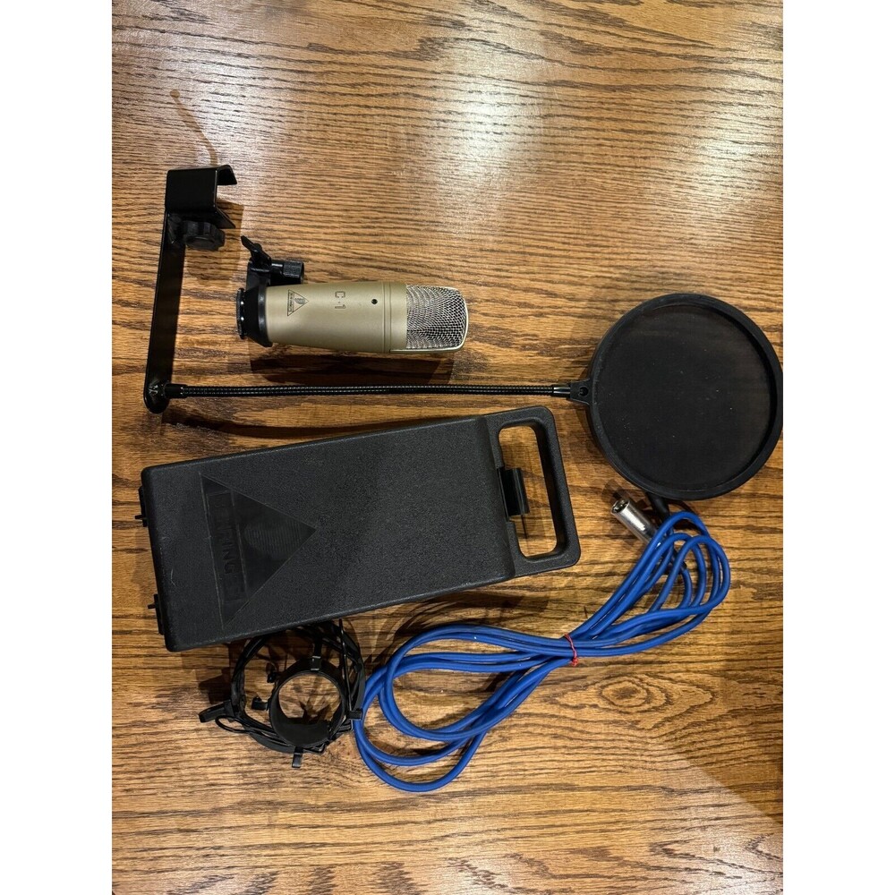 Behringer C-1U Condenser Professional Microphone Package